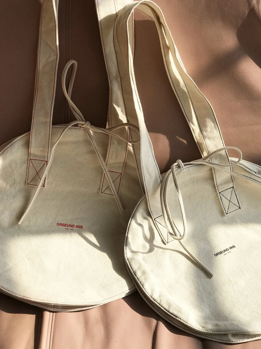 Orseund Iris Canvas Circle Tote - 1st Gen (discontinued style)
